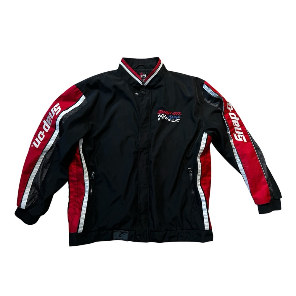 VTG 90s Snap-on Racing Black and Red CHOKO Jacket
